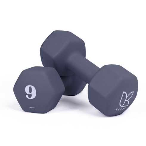 아리프 네오프렌 선인장 아령, 9kg, 2개