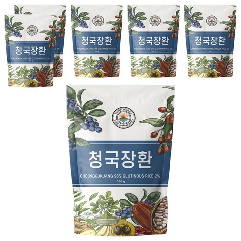 해나 청국장환, 6개, 500g