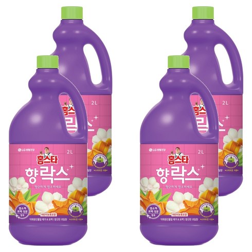 홈스타 향 락스, 2L, 4개