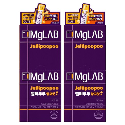 마그랩 젤리푸푸 망고맛, 350g, 2개