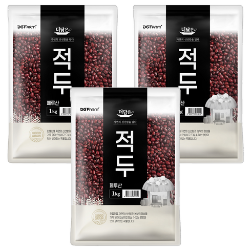 더담은 페루산 적두, 1kg, 3개