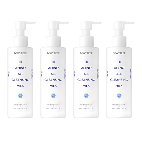 듀이트리 하이 아미노 올 클렌징 대용량 밀크, 400ml, 4개