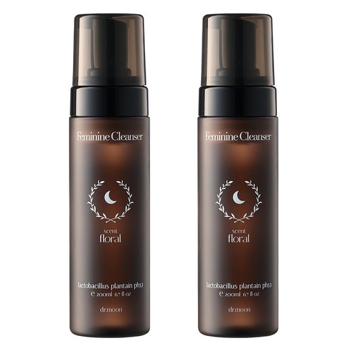 DRMOON 유산균 락토케어 질경초 여성청결제 폼타입, 200ml, 2개