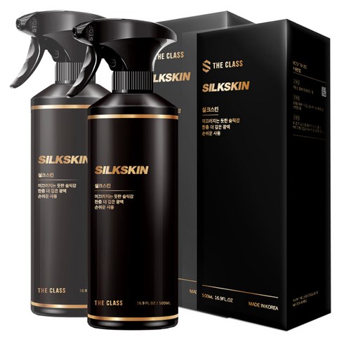 더클래스 실크스킨 퀵 디테일러, 500ml, 2개