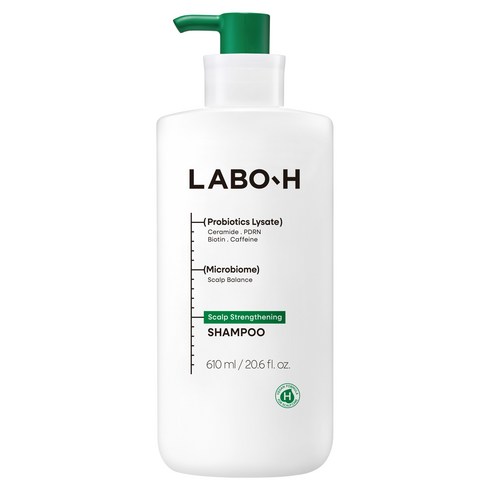 라보에이치 두피강화 클리닉 기능성 샴푸, 610ml, 1개