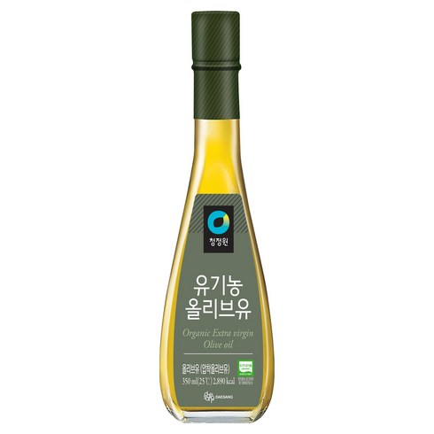 청정원 유기농 올리브유, 350ml, 1개