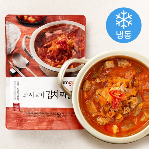 곰곰 돼지고기 김치짜글이, 400g, 1개