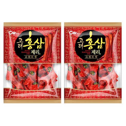 청우식품 고려 홍삼 제리 2, 350g, 2개