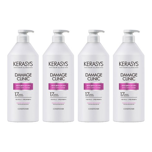 케라시스 데미지 클리닉 단백질 컨디셔너, 980ml, 4개