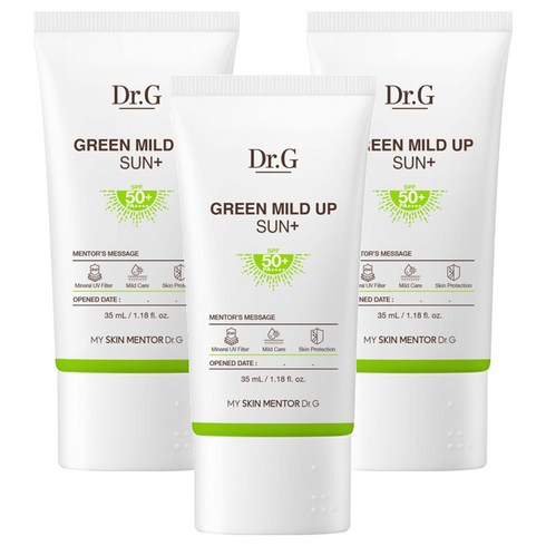 닥터지 그린 마일드 업 선 플러스 SPF50+ PA++++, 35ml, 3개