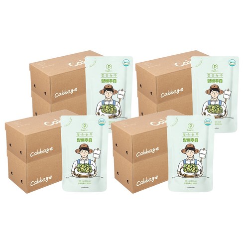 푸릇담 젊은농부 양배추즙, 100ml, 8개