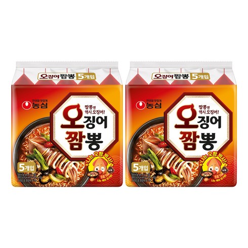 오징어짬뽕 124g, 10개