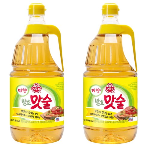 오뚜기 미향 발효 맛술, 1.8L, 2개