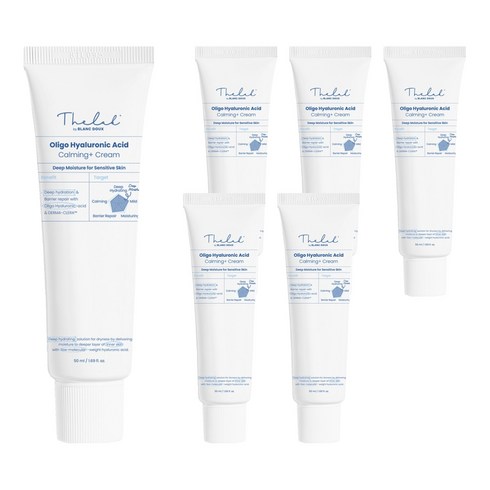 더랩바이블랑두 올리고 히알루론산 카밍+ 크림, 50ml, 6개