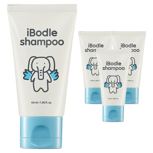 아이보들 샴푸, 40ml, 4개