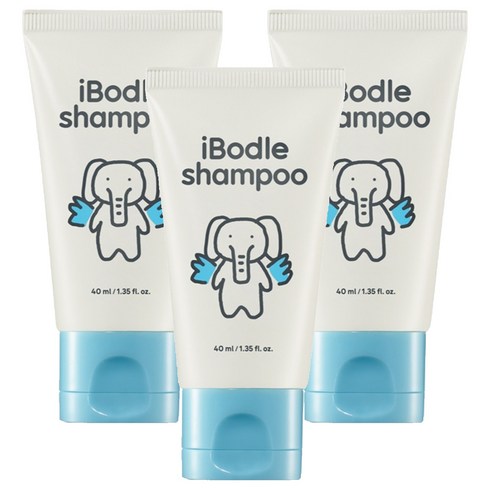 아이보들 샴푸, 40ml, 3개
