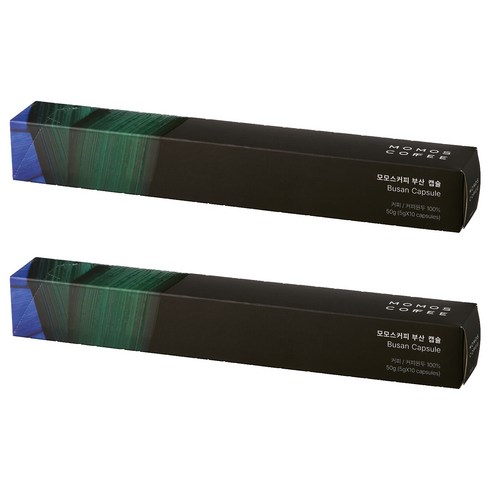 모모스커피 부산 캡슐커피, 5g, 10개입, 2개