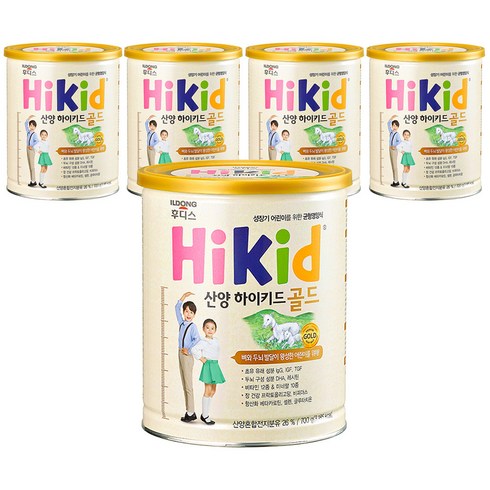 일동후디스 산양 하이키드 골드, 700g, 5개