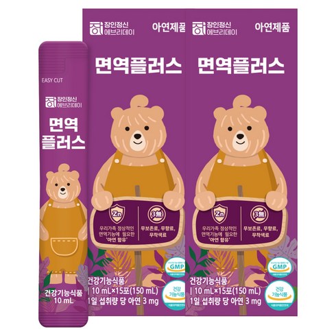장인정신에브리데이 면역플러스 아연 스틱, 10ml, 30개
