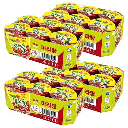 오뚜기 컵누들 마라탕 44.7g, 24개