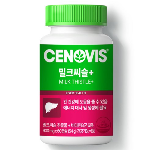 세노비스 밀크씨슬 영양제, 60정, 1개