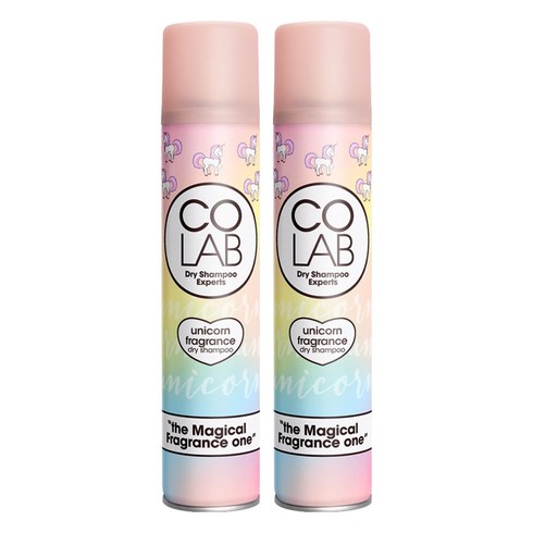 코랩 드라이샴푸 유니콘, 200ml, 2개