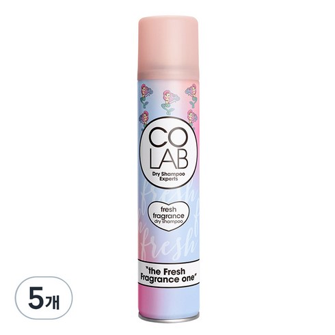 코랩 퍼퓸 드라이샴푸 프레쉬, 5개, 200ml