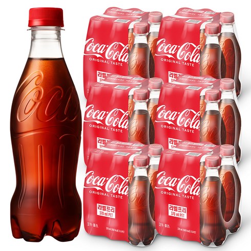 코카콜라 오리지널 무라벨, 370ml, 36개