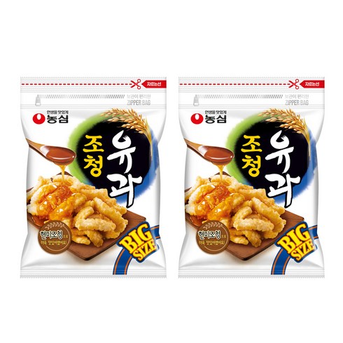 조청유과, 320g, 2개