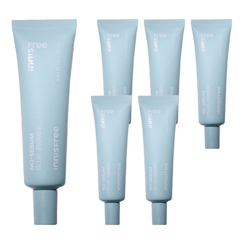 이니스프리 노세범 블러 프라이머 25ml, 내추럴베이지, 6개