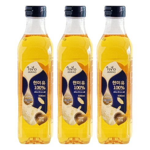 자이카오 현미유, 500ml, 3개