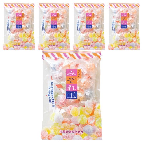 미조레타마 캔디 랜덤발송, 160g, 5개