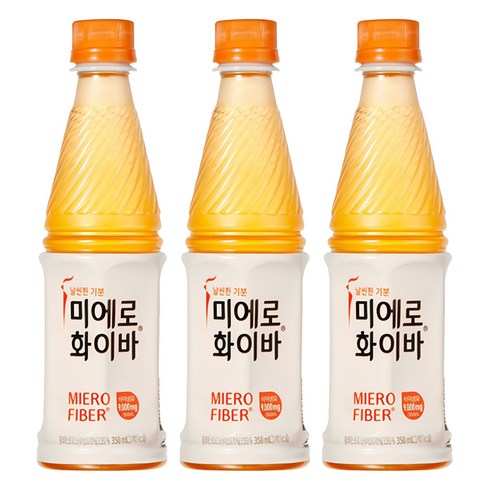 미에로화이바 PET, 350ml, 3개