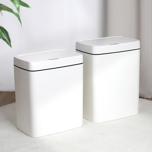 코멧 자동 센서 모션 인식 냄새차단 쓰레기통 15L+18L [1+1 = 2개 구성]