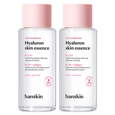한스킨 리얼 컴플렉션 히알루론 스킨 에센스, 300ml, 2개