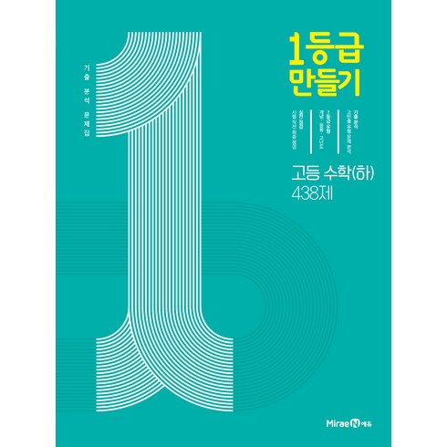 2024 1등급 만들기 기출 분석 문제집: 438제, 수학, 고등학생