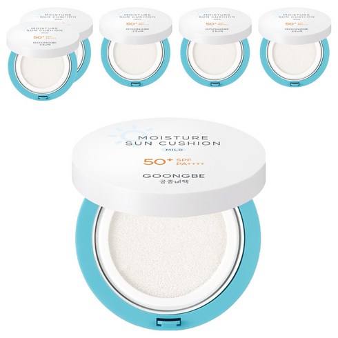 궁중비책 모이스처 유아 선쿠션 마일드 SPF50+ PA++++, 14g, 6개