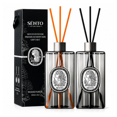 센토 인텐스 프리미엄 대용량 디퓨저 550ml, 우드 세이지, 2개