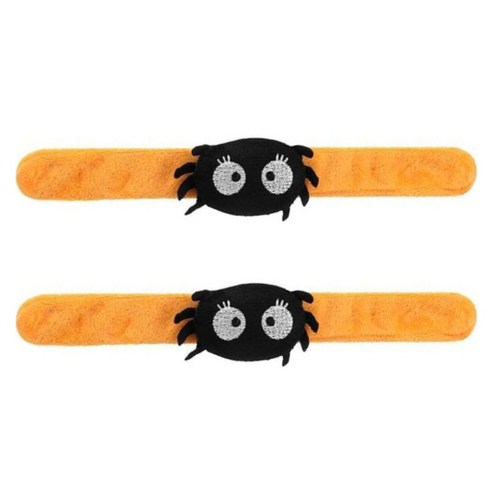 블랙트리 할로윈 소품 팔찌, 거미, 2개