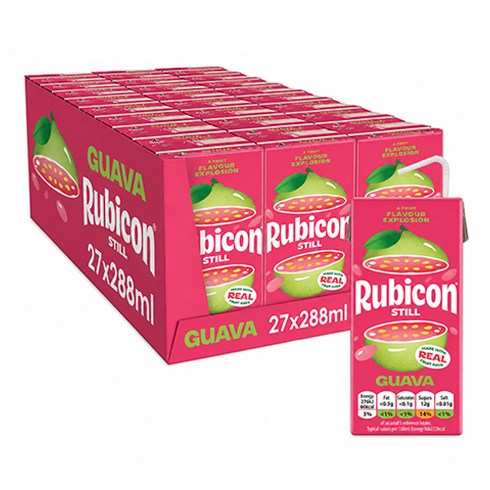 rubicon 구아바, 288ml, 27개