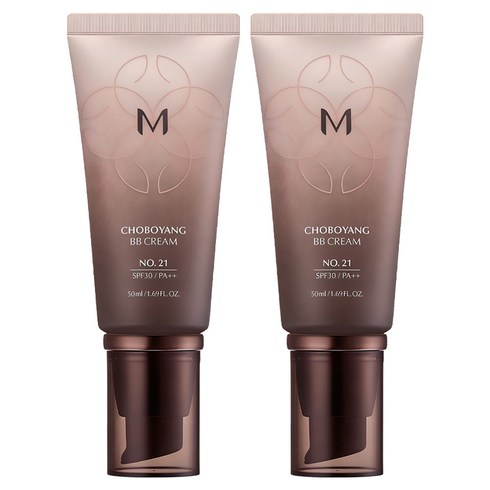 미샤 M 초보양 비비크림 SPF30 PA++, 21호화사한베이지, 50ml, 2개