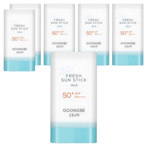궁중비책 프레시 선스틱 마일드 SPF50+ PA++++, 23g, 6개