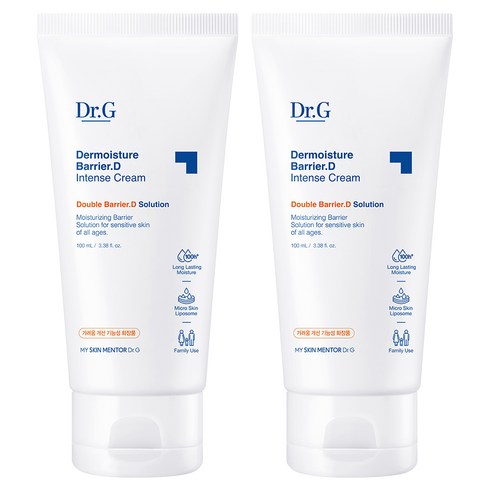 닥터지 더모이스처 배리어디 인텐스 크림, 100ml, 2개