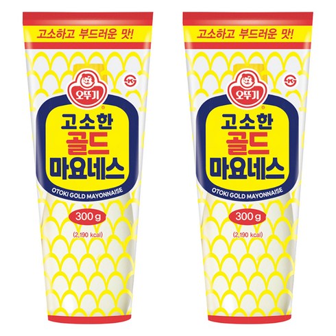 오뚜기 골드 마요네스, 300g, 2개