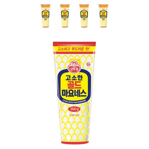 오뚜기 골드 마요네스, 300g, 5개