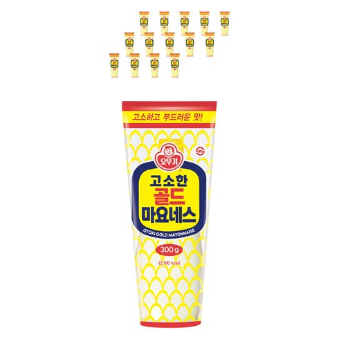 오뚜기 골드 마요네스, 300g, 15개