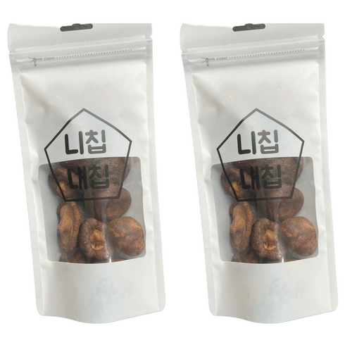 니칩내칩 통 표고버섯칩, 50g, 2개