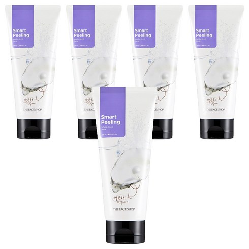 더페이스샵 스마트 화이트 쥬얼 필링 젤, 120ml, 5개