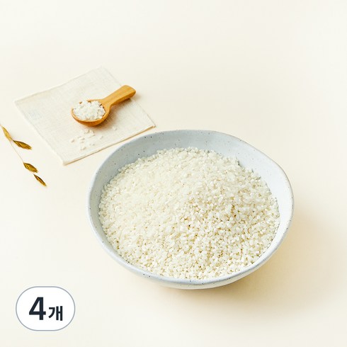 명천 유기농 인증 쌀, 2kg, 4개, 상