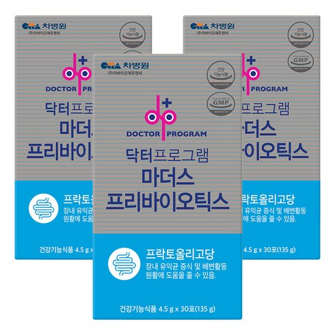 닥터프로그램 마더스 프리바이오틱스, 135g, 3개